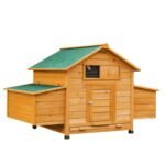 PawHut Wooden Chicken Coop