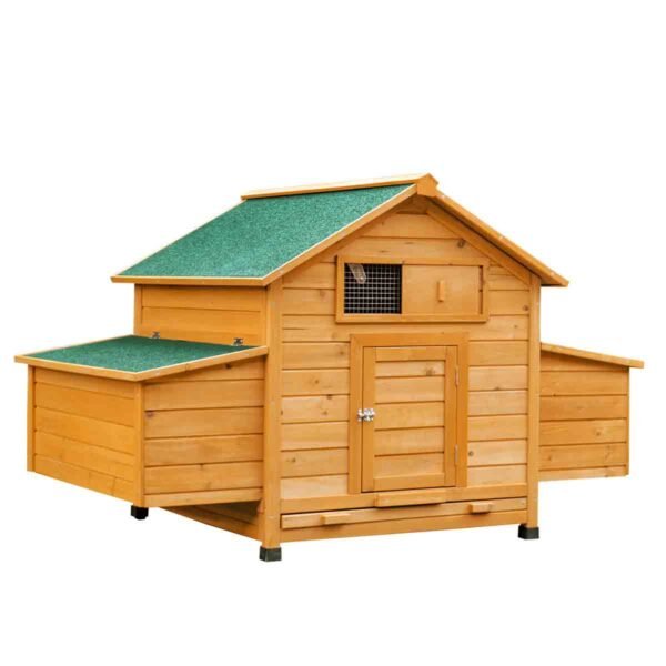 PawHut Wooden Chicken Coop